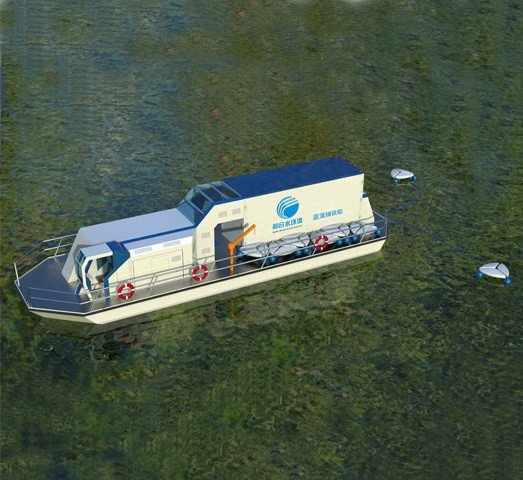 高效蓝藻捕获浓缩脱水装置