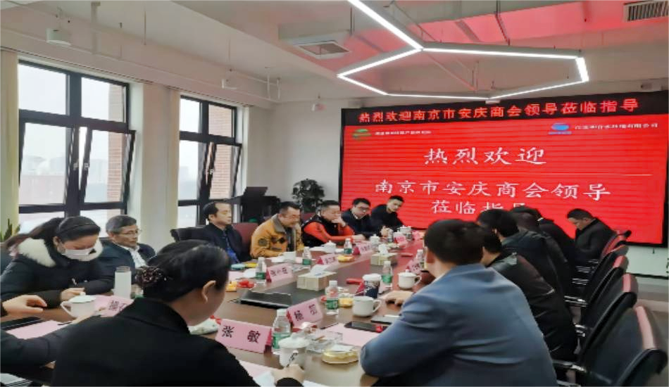 南京安庆商会走进南京国兴环保工业研究院、江苏菲律宾欧博水情形有限公司